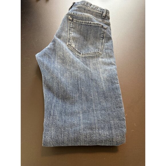 Decoy Moto Style Distressed Blue Denim Jeans Size 30 - Picture 8 of 11